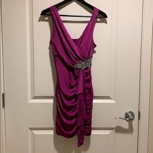 Magenta Cocktail Party Dress (XS)